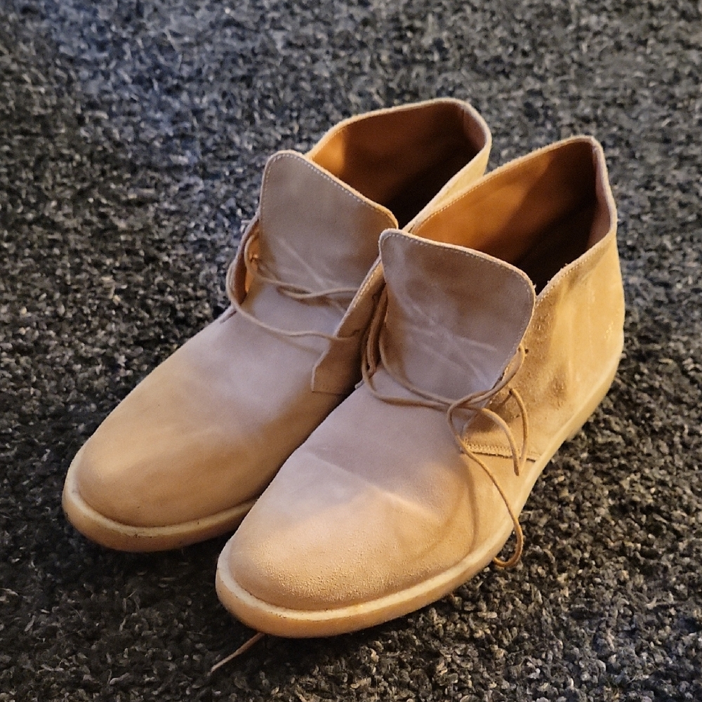 Common Projects Beige Suede Chukka Boots